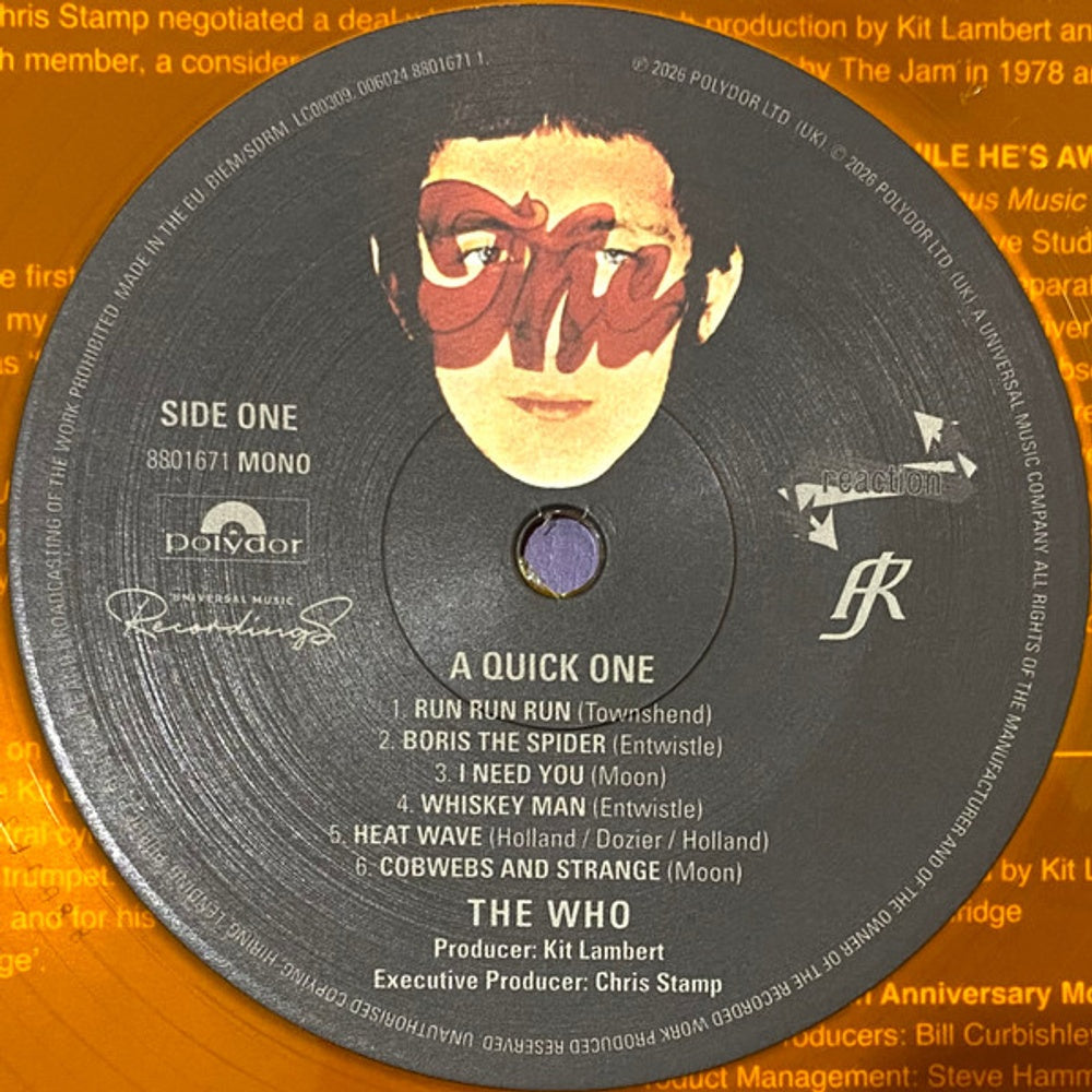 The Who – A Quick One (2-LP Vinyl) Vinyl Record
