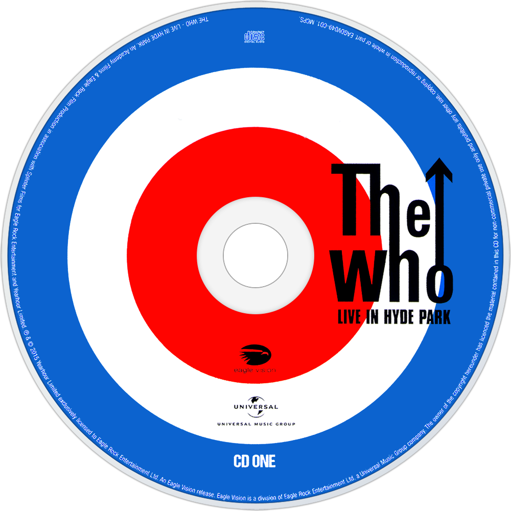 The Who – Live In Hyde Park (2-CD and Blu-ray) Music CD