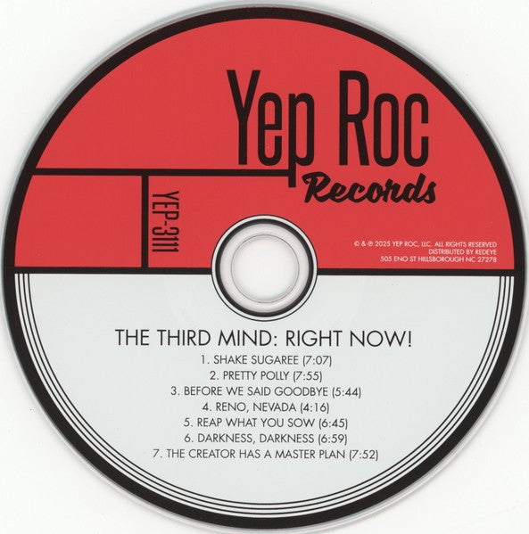 The Third Mind – Right Now Music CD