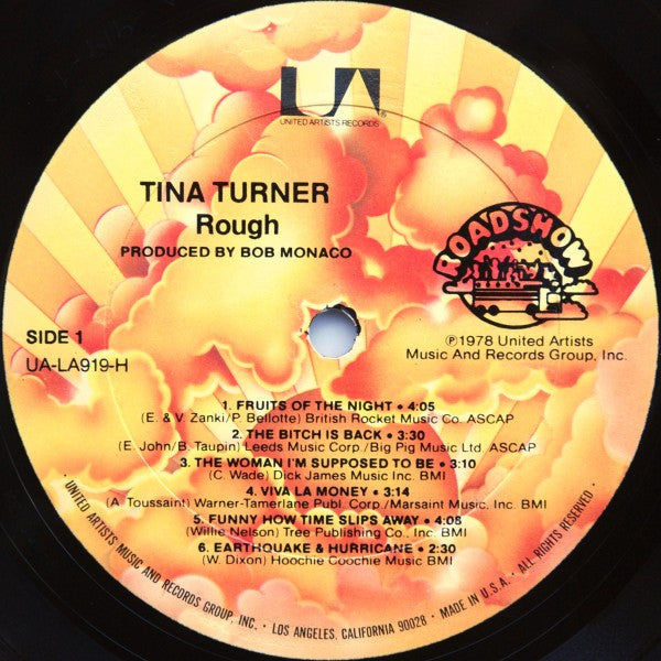 Tina Turner – Rough (LP Vinyl) Vinyl Record