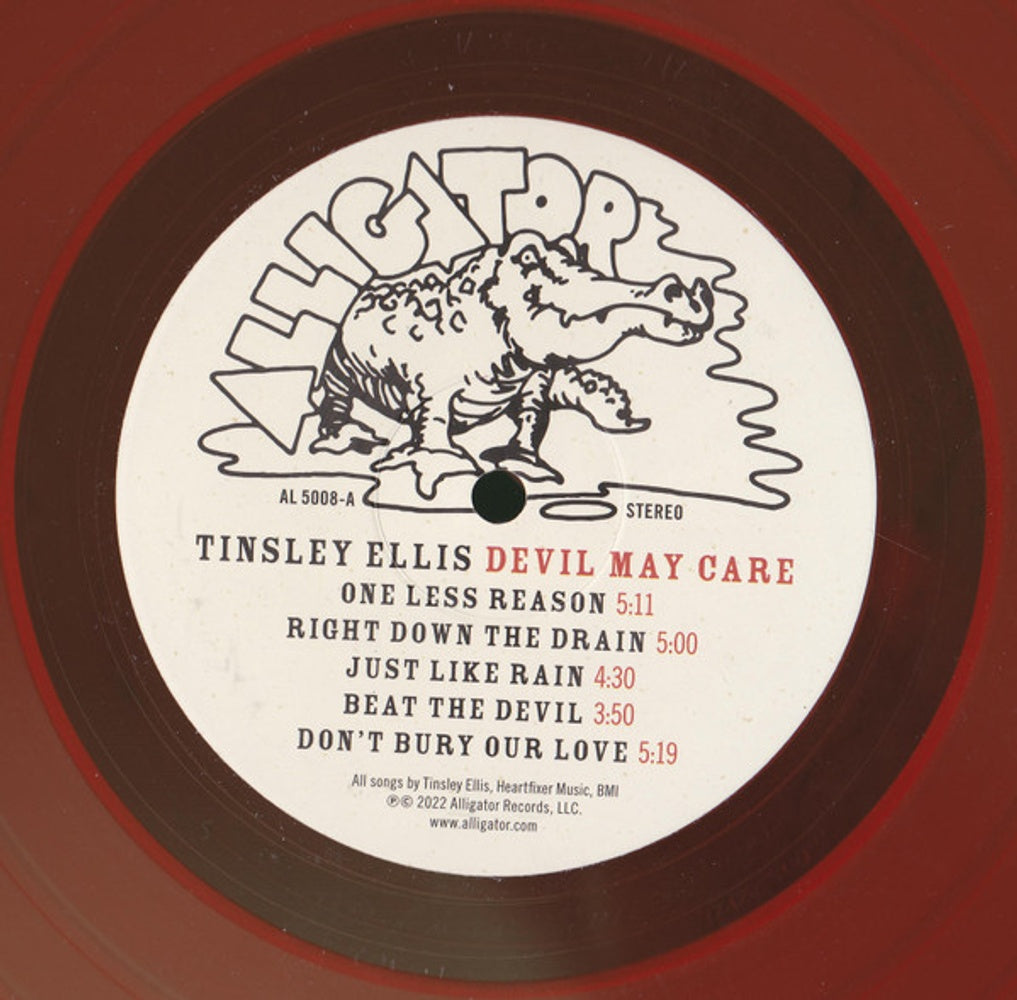 Tinsley Ellis – Devil May Care (Red LP Vinyl) Vinyl Record