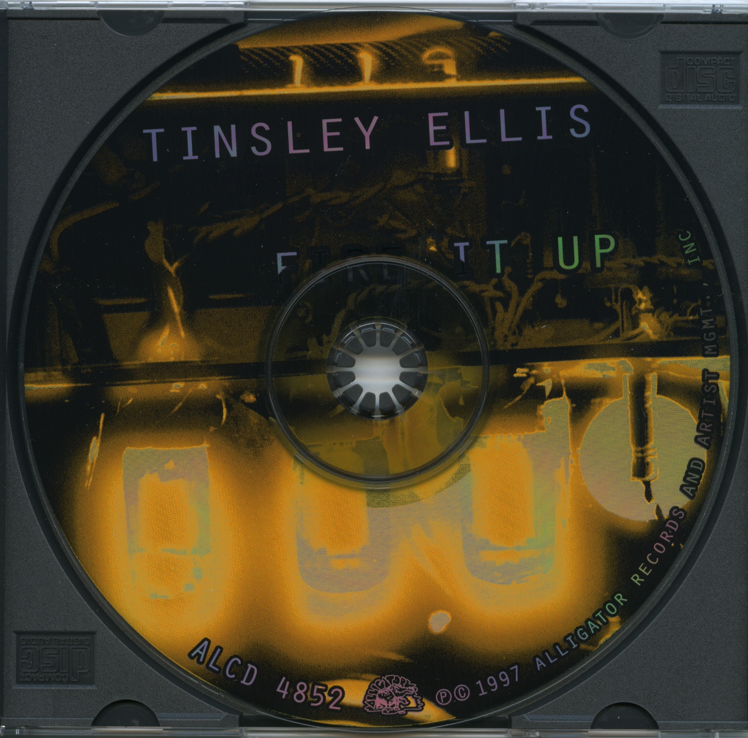Tinsley Ellis – Fire It Up Music CD