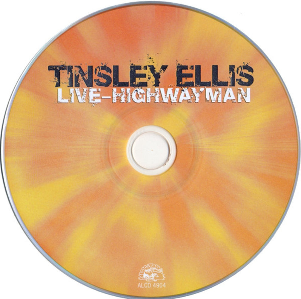 Tinsley Ellis – Live! Highwayman Music CD