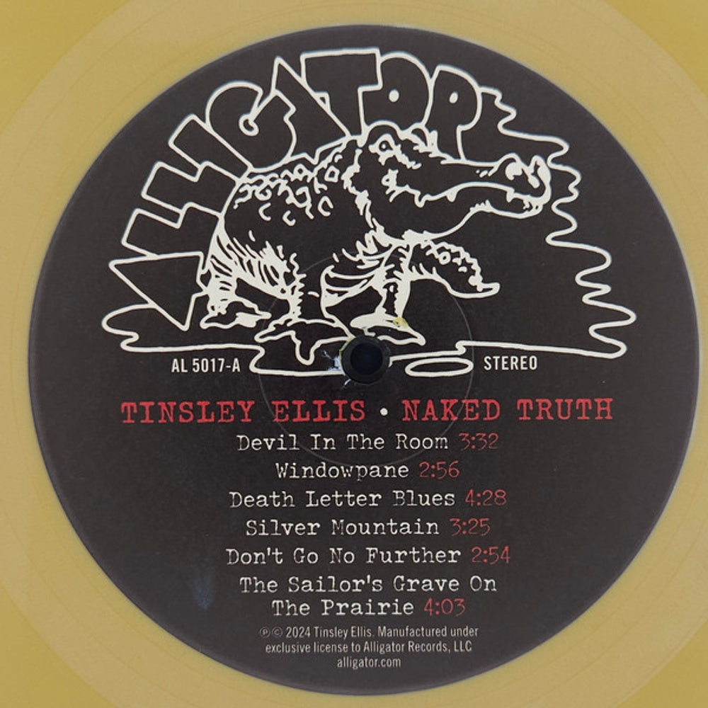 Tinsley Ellis – Naked Truth (Gold LP Vinyl) Vinyl Record
