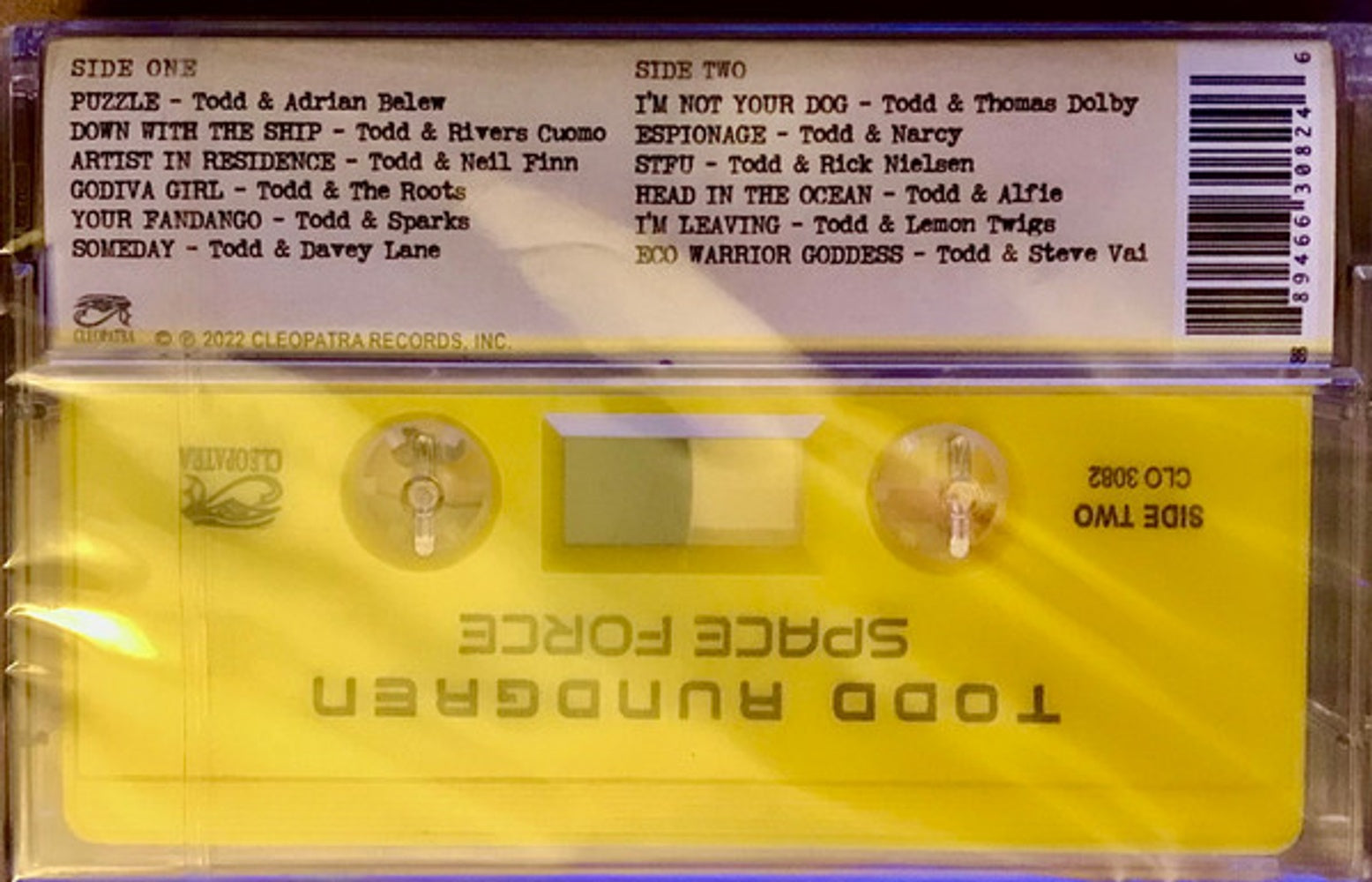 Todd Rundgren – Space Force Music Cassette Tape