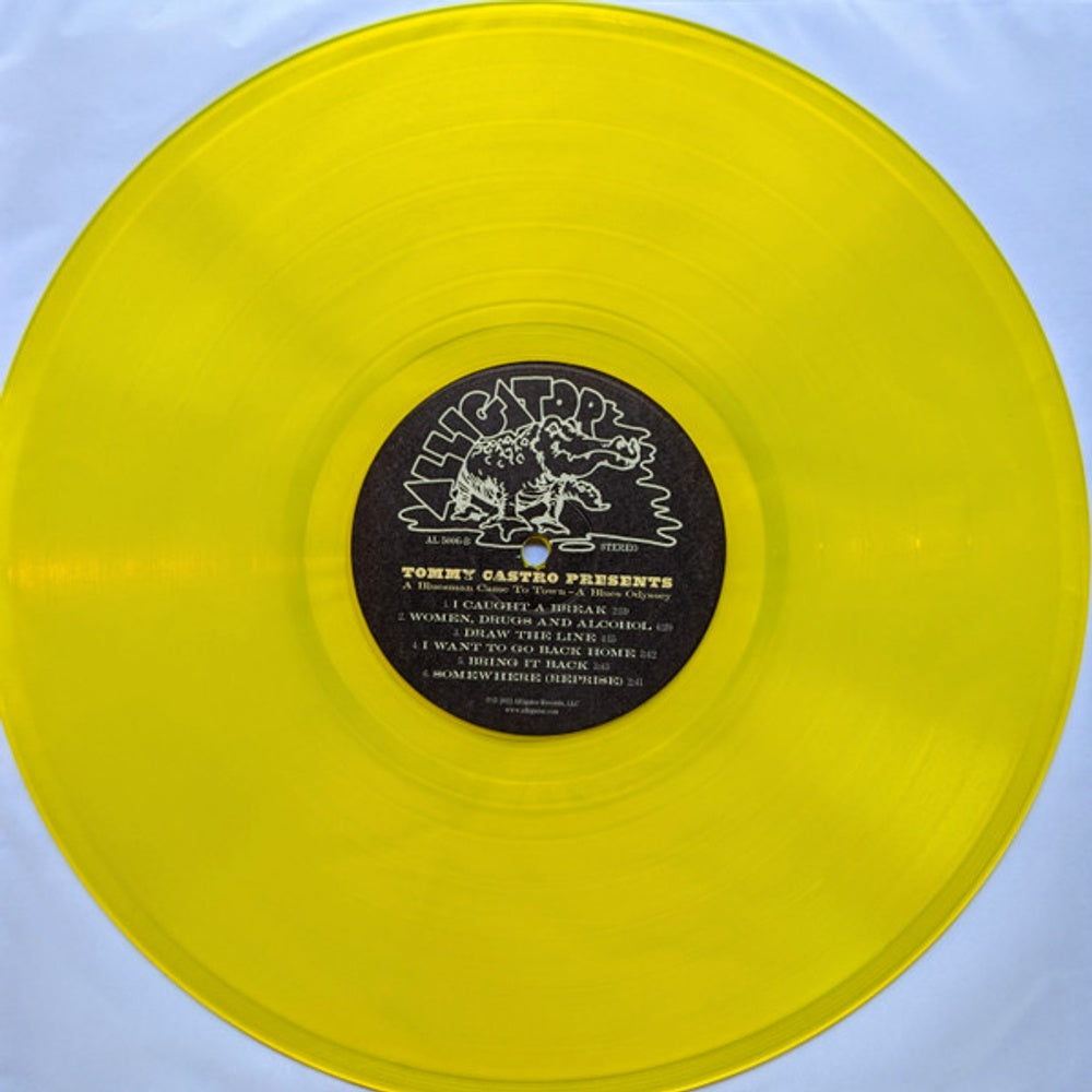Tommy Castro – A Bluesman Came To Town (LP Yellow Vinyl) Vinyl Record