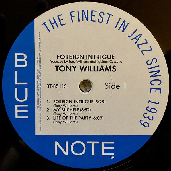 Tony Williams – Foreign Intrigue (LP Vinyl) Vinyl Record