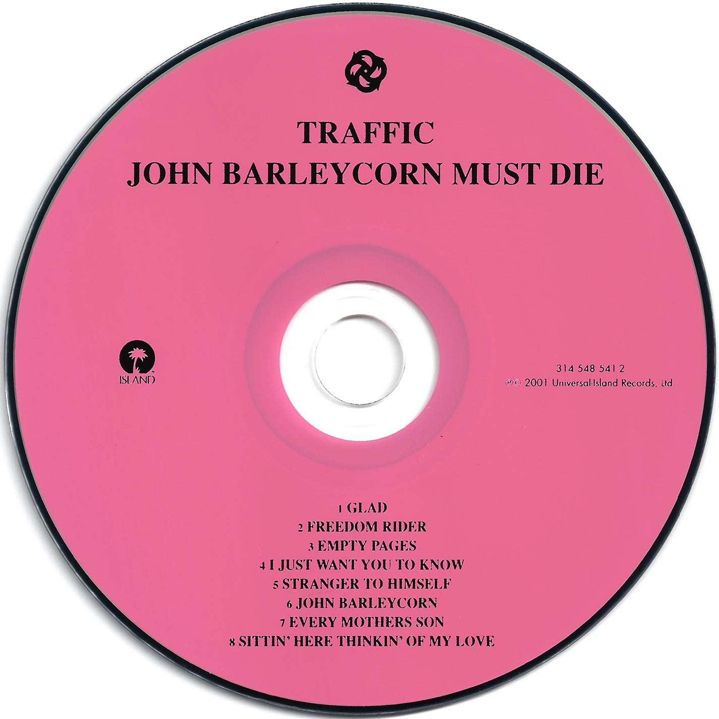 Traffic – John Barleycorn Must Die Music CD