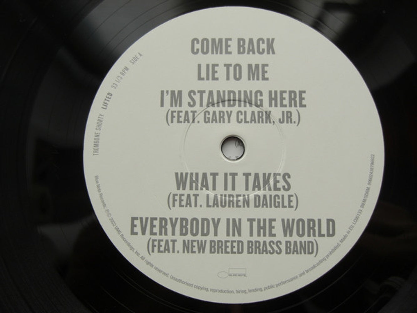 Trombone Shorty – Lifted (LP Vinyl) Vinyl Record