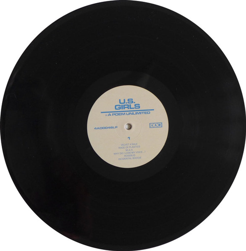 U.S. Girls – In A Poem Unlimited (LP Vinyl) Vinyl Record