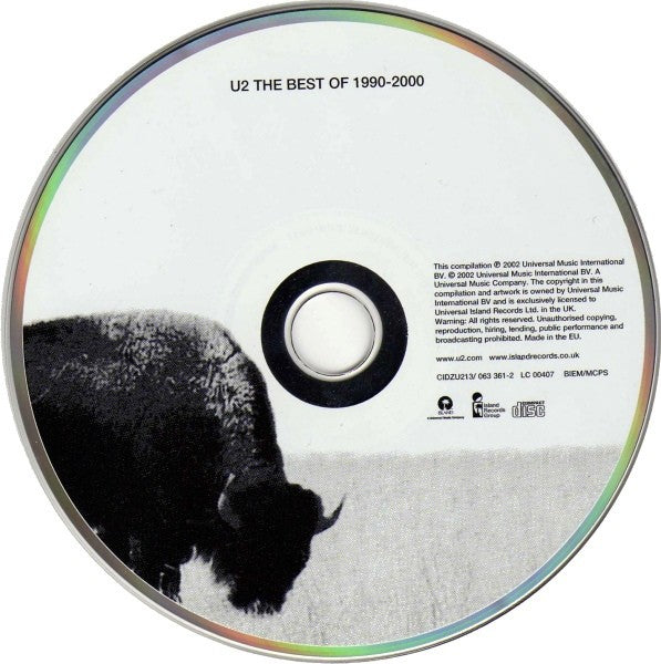 U2 – The Best Of 1990-2000 (2-LP Vinyl) Vinyl Record