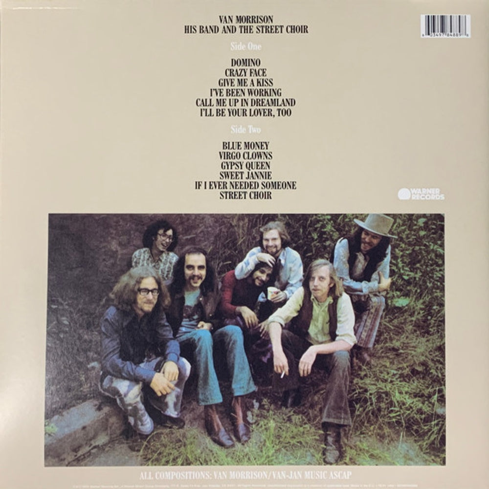 Van Morrison – His Band And The Street Choir (LP Vinyl) Vinyl Record