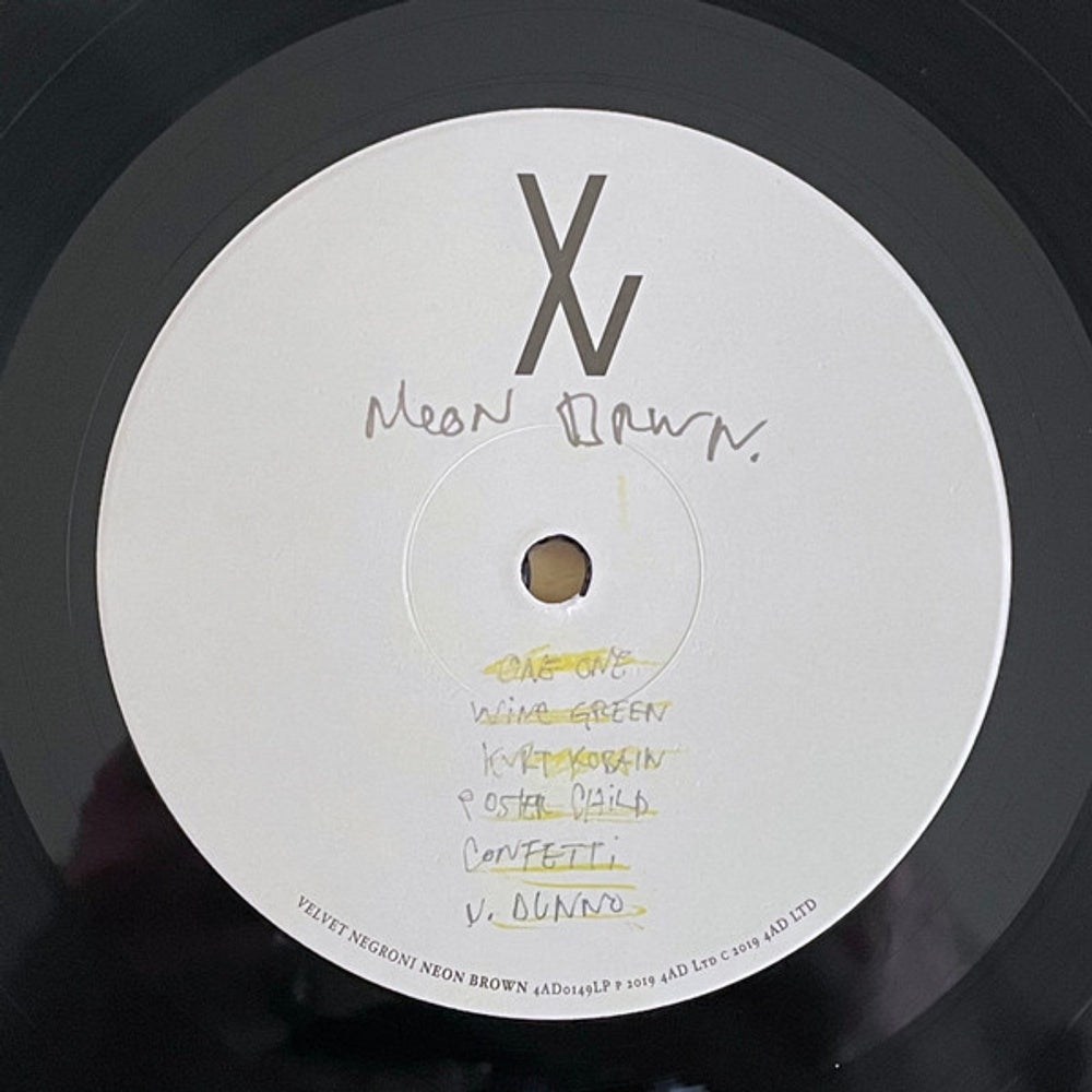 Velvet Negroni – Neon Brown (LP Vinyl) Vinyl Record