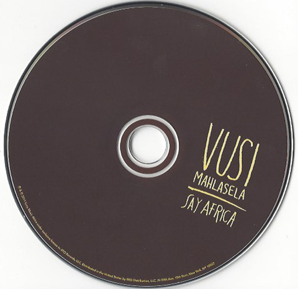 Vusi Mahlasela – Say Africa Music CD