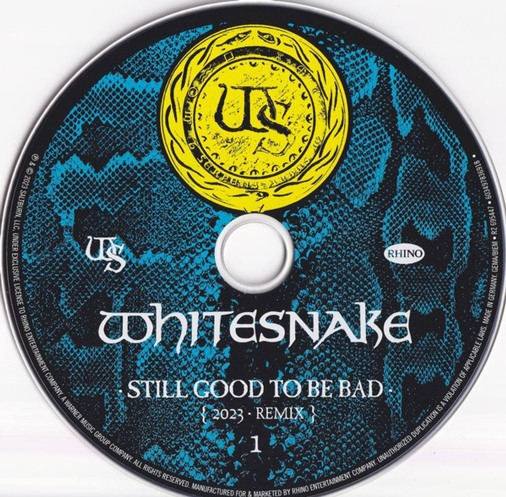 Whitesnake – Still... Good to Be Bad (2-CD) Music CD