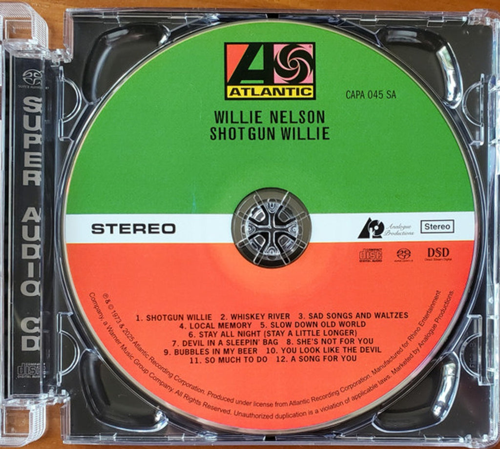 Willie Nelson – Shotgun Willie (SACD CD) Music CD