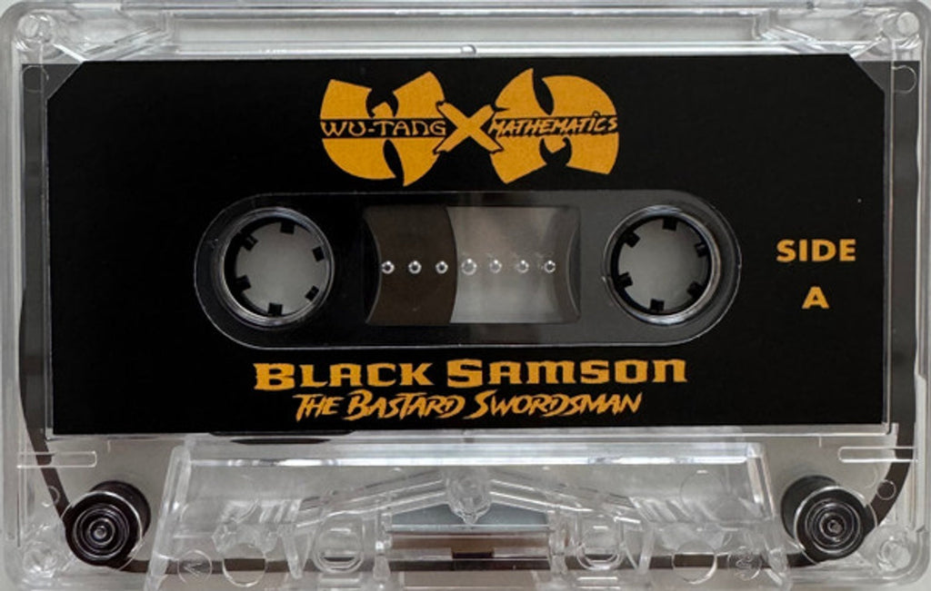 Wu-Tang Clan & DJ Mathematics – Black Samson The Bastard Swordsman Music Cassette Tape
