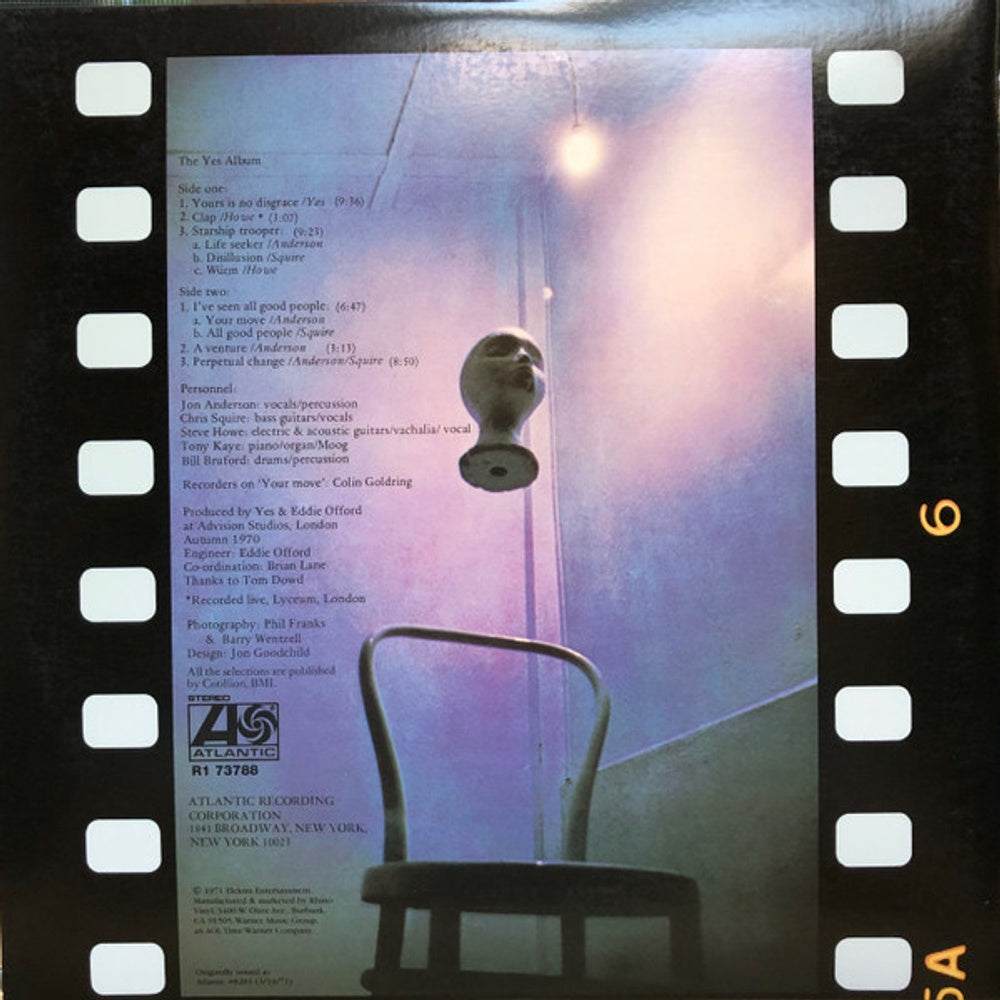 Yes – The Yes Album (LP Vinyl) Vinyl Record