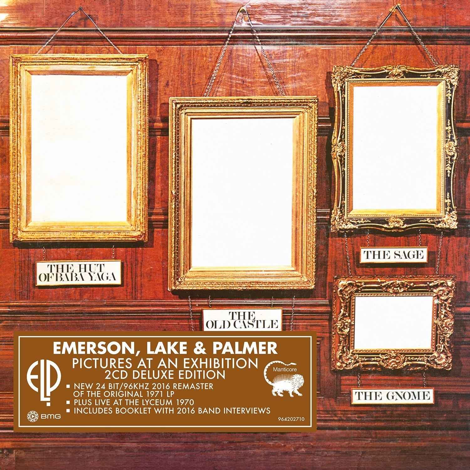 Lake & Palmer Emerson - Pictures At An Exhibition: Live (Deluxe Edition) [2CD] Music CD