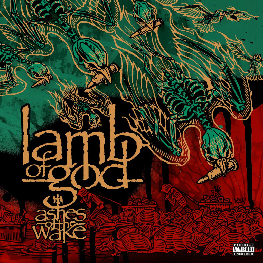 Lamb Of God Ashes Of The Wake (Deluxe Edition, Bonus Tracks, Anniversary Edition, Expanded Version) (2 Lp's) Vinyl Record