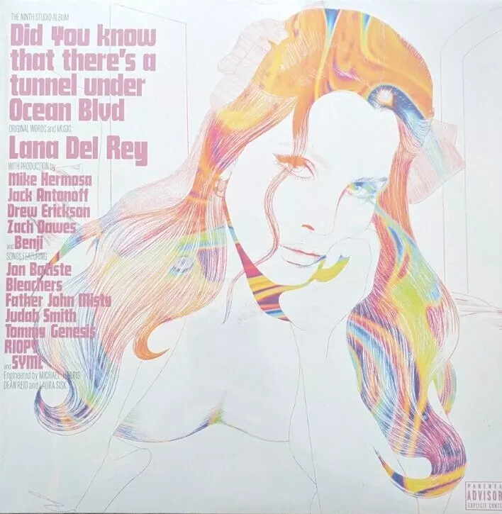 Lana Del Rey - Did You Know That There's A Tunnel Under Ocean Blvd: Coachella Edition (Limited Edition, Orange Vinyl) [Import] (2 Lp's) Vinyl Record