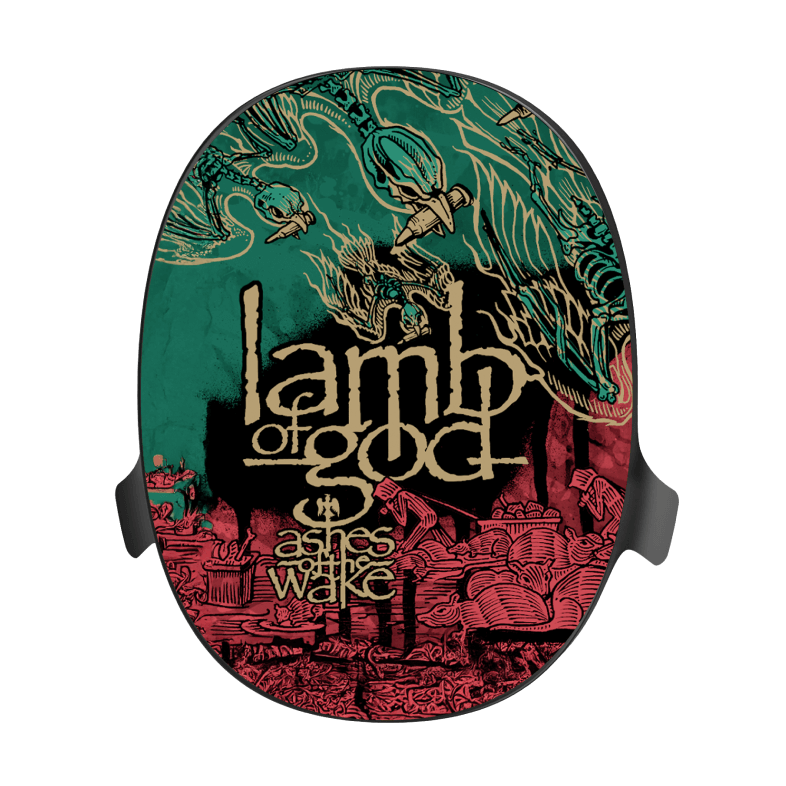 Lamb of God Ashes of The Wake Limited Edition HEAVYS Headphone Shells & Headphone Bundle