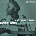 Lightnin' Hopkins & Sonny Terry Last Night Blues (Bluesville Acoustic Sounds Series) Vinyl Record