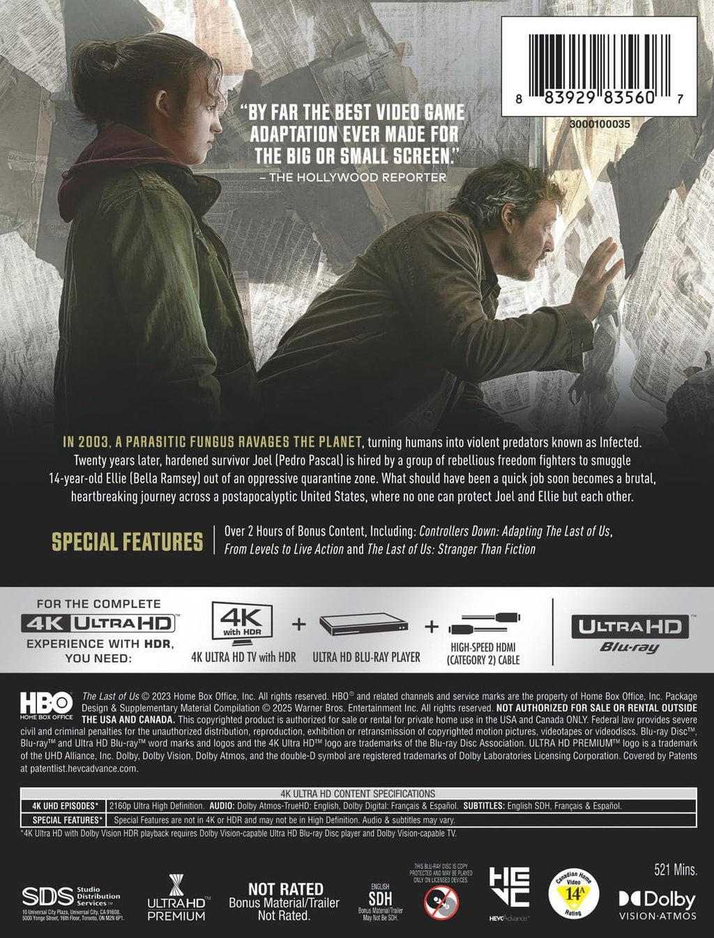 The Last of Us: The Complete First Season - Limited Edition Steelbook (4K UHD)