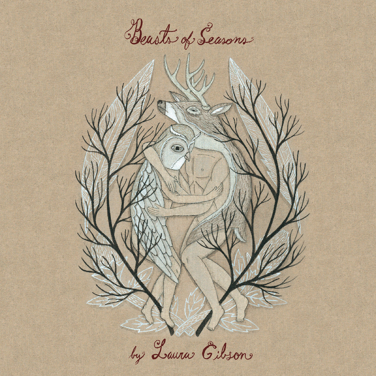 PRE-ORDER: Laura Gibson - Beasts Of Seasons (Deluxe Edition, Black Cherry & Lavender Vinyl) Vinyl Record
