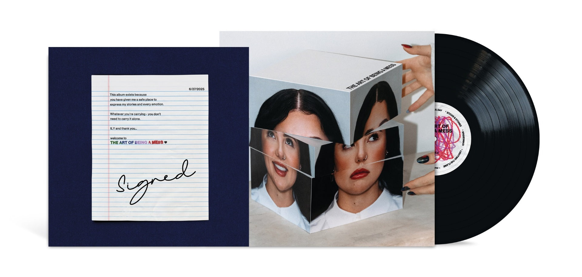 The Art Of Being A Mess [Signed Insert Lp] Vinyl Record