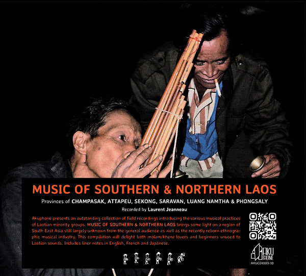 Music of Southern and Northern Laos Music CD