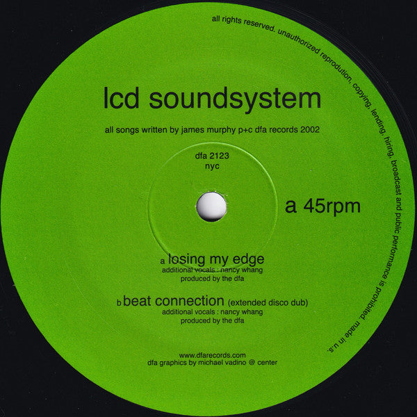 Losing My Edge [Indie Retail] Vinyl Record