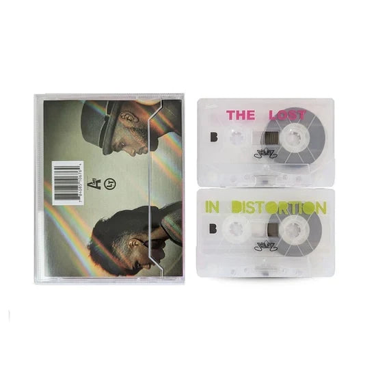 J*Davey – The Beauty in Distortion / The Land of the Lost (Frosted Clear 2-Cassette) Music Cassette Tape