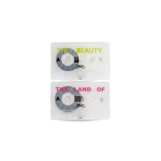 J*Davey – The Beauty in Distortion / The Land of the Lost (Frosted Clear 2-Cassette) Music Cassette Tape
