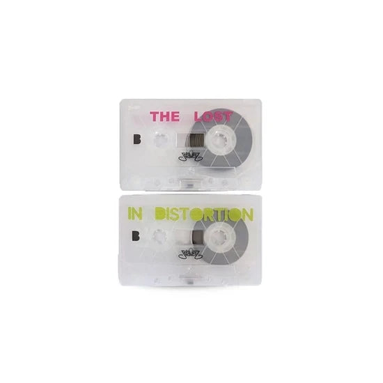 J*Davey – The Beauty in Distortion / The Land of the Lost (Frosted Clear 2-Cassette) Music Cassette Tape