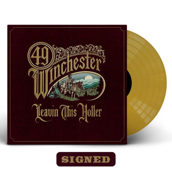49 Winchester Leavin' This Holler [IEX Gold, Signed] Vinyl Record