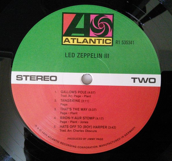 Led Zeppelin - Led Zeppelin III | Mint (M) Mint (M)