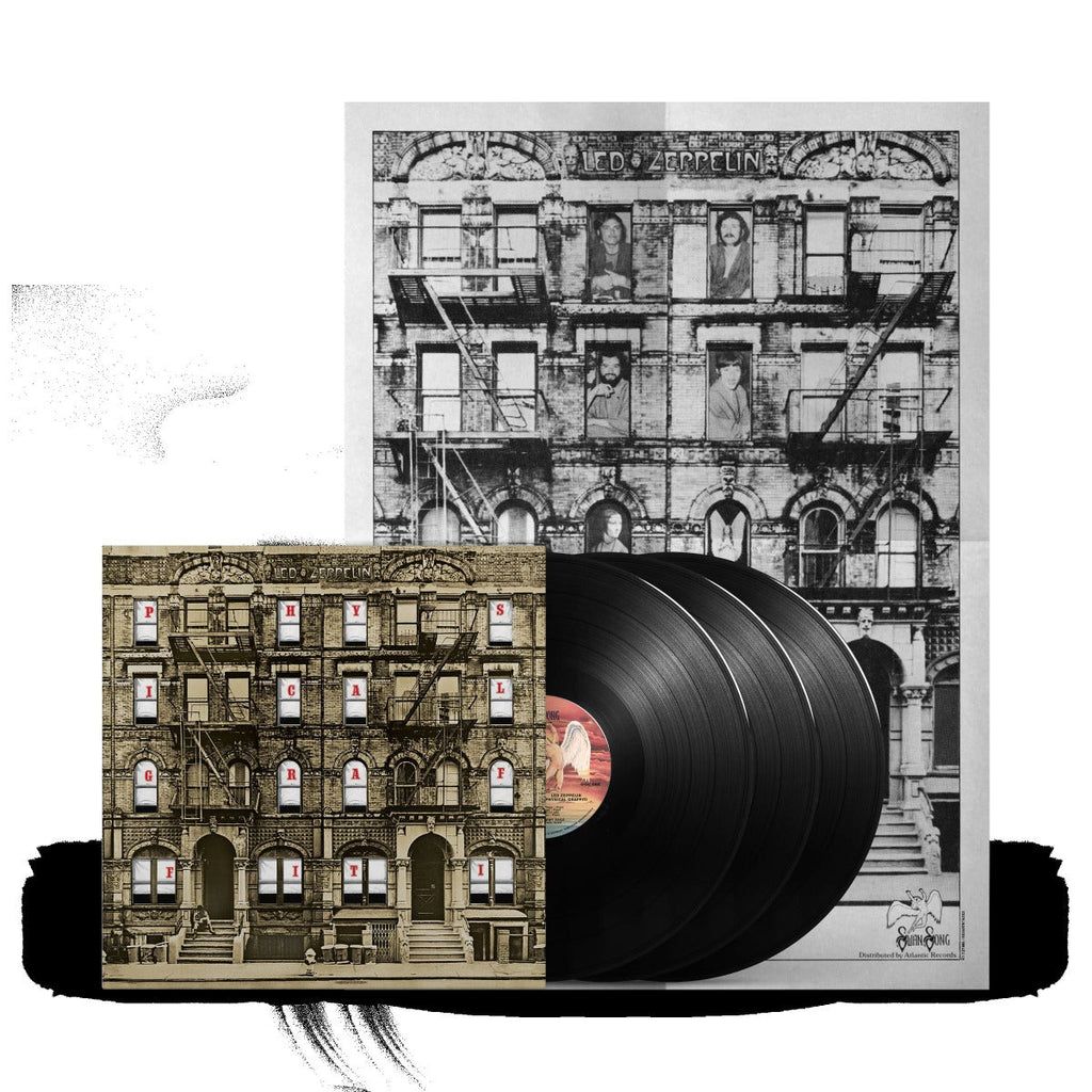Physical Graffiti [50Th Anniversary Deluxe Edition] 3Lp Vinyl (Remastered + Poster) Vinyl Record