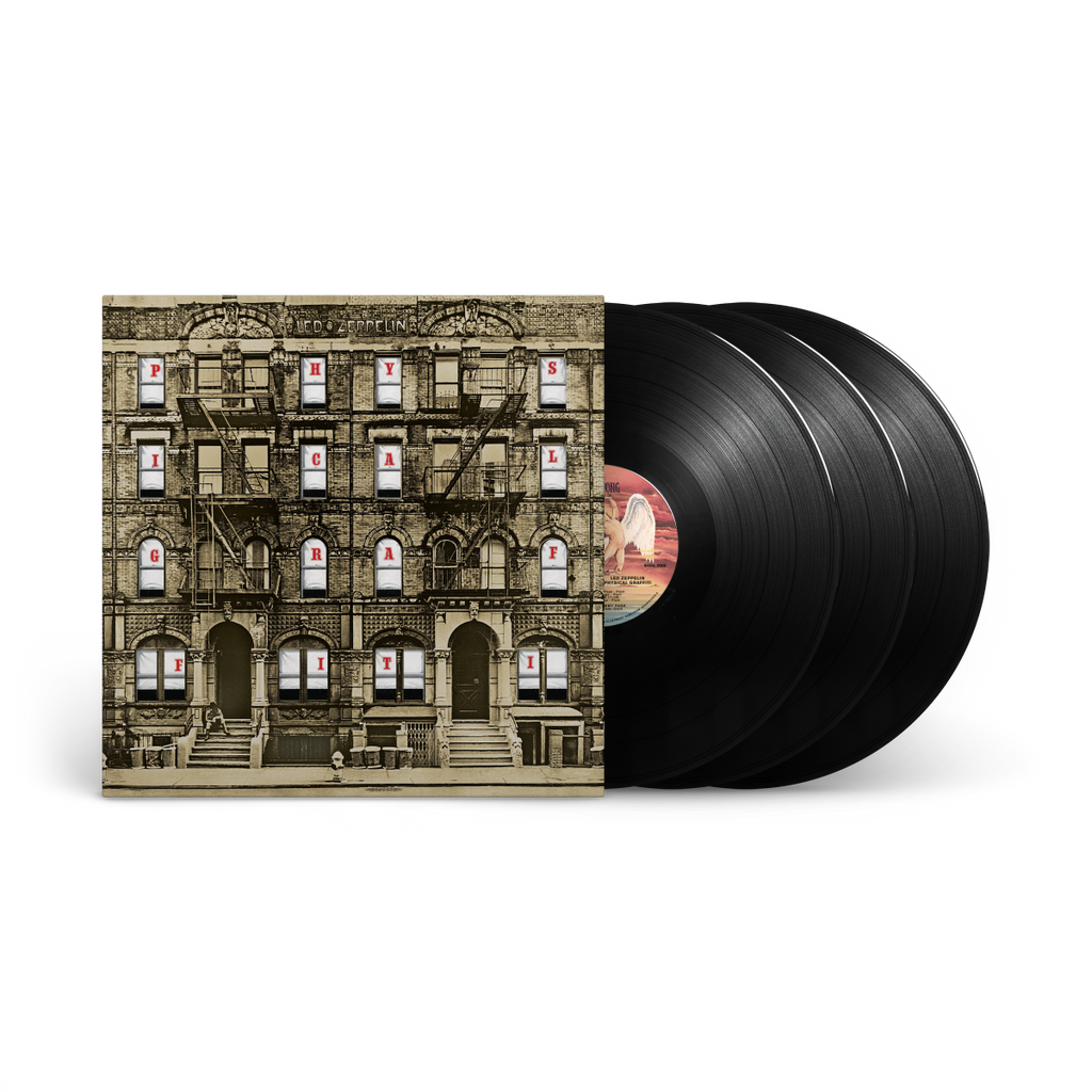 Physical Graffiti [50Th Anniversary Deluxe Edition] 3Lp Vinyl (Remastered + Poster) Vinyl Record
