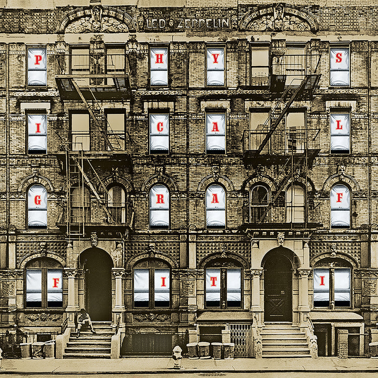 Physical Graffiti [50Th Anniversary Deluxe Edition] 3Lp Vinyl (Remastered + Poster) Vinyl Record