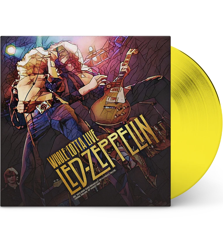 Whole Lotta Live: The Playhouse Theatre, London, England- August 10th, 1969 (Limited Edition, Yellow Colored Vinyl) [Import] Vinyl Record
