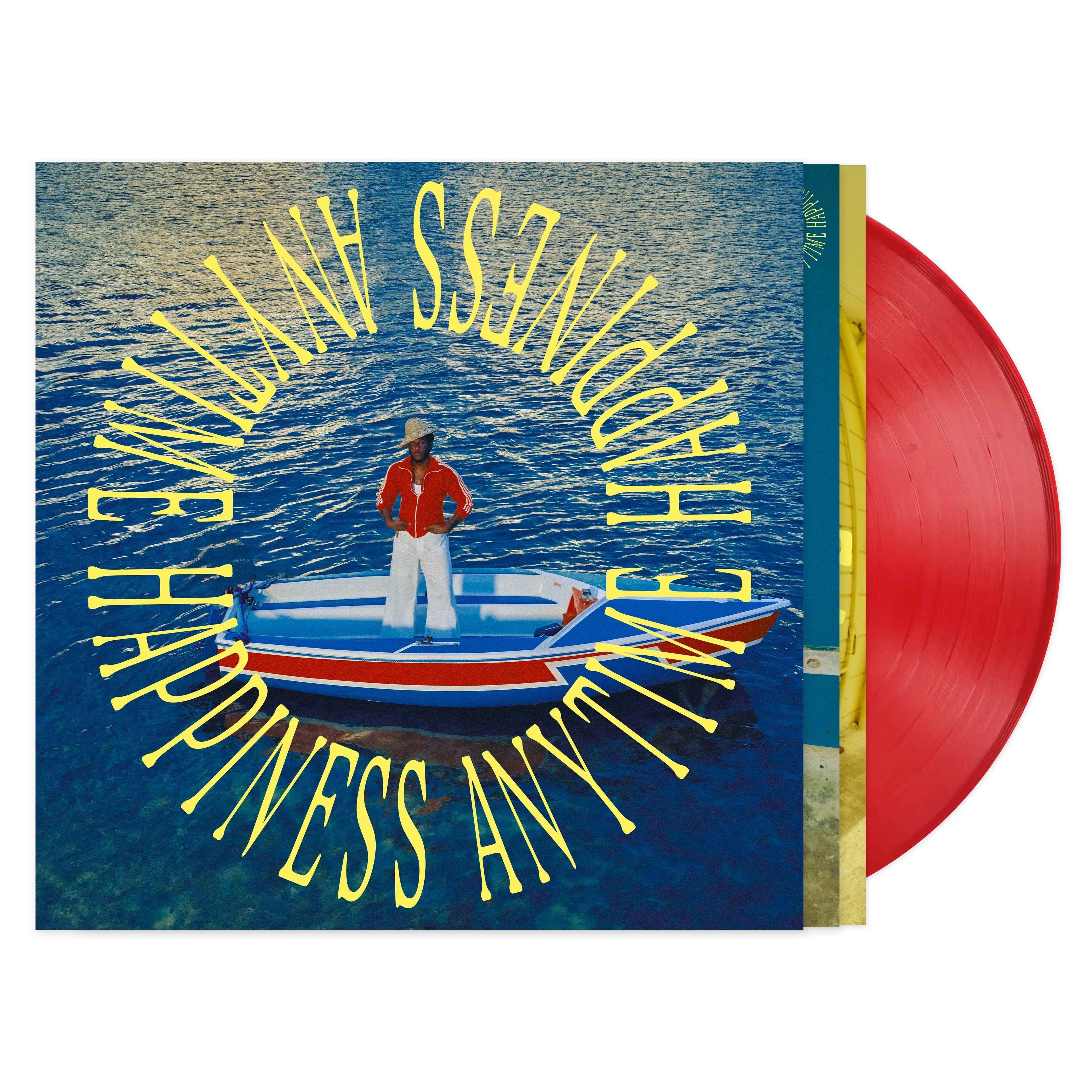 PRE-ORDER Leon Bridges - Happiness Anytime (Indie Exclusive) [Campari Red] Vinyl Record