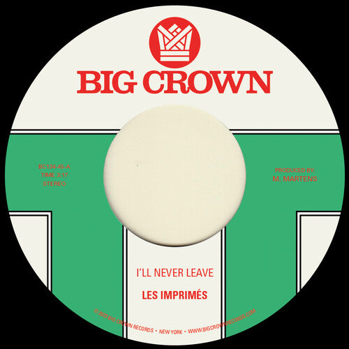 I'll Never Leave B/ w If I Vinyl Record
