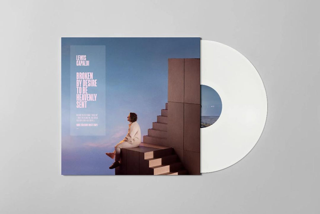 Lewis Capaldi Broken By Desire To Be Heavenly Sent [Explicit Content] (Indie Exclusive, Colored Vinyl, White, 180 Gram Vinyl) Vinyl Record