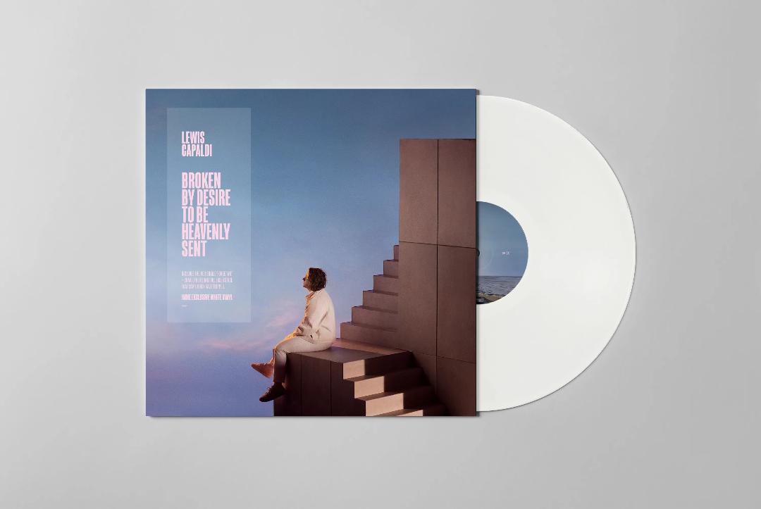 Lewis Capaldi Broken By Desire To Be Heavenly Sent [Explicit Content] (Indie Exclusive, Colored Vinyl, White, 180 Gram Vinyl) Vinyl Record