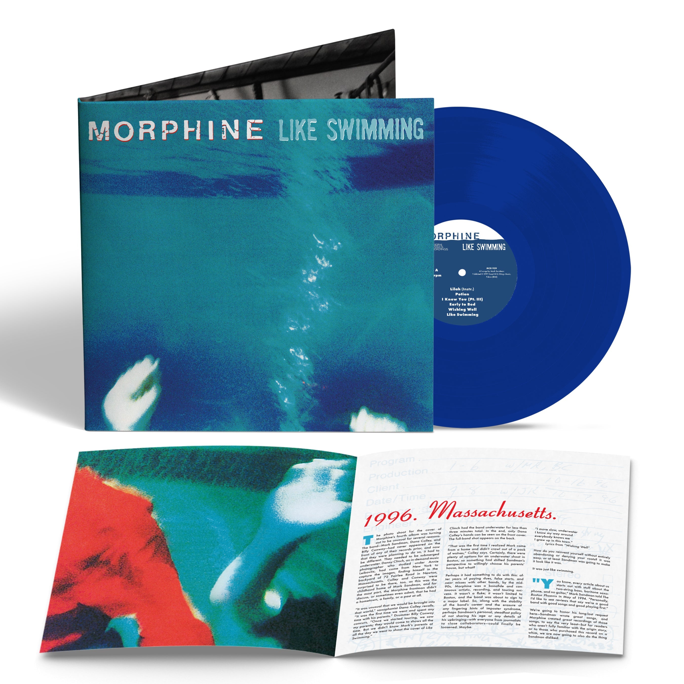Morphine - Like Swimming [Blue] Vinyl Record