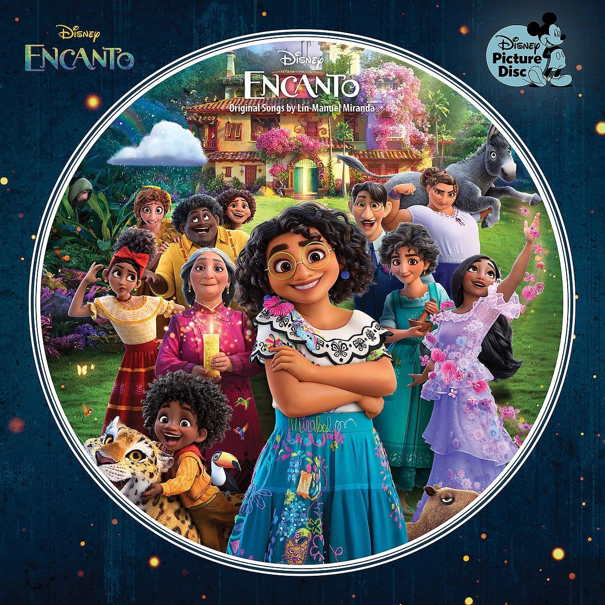 Lin-Manuel Miranda Encanto (Original Soundtrack) (Limited Edition, Picture Disc Vinyl) Vinyl Record