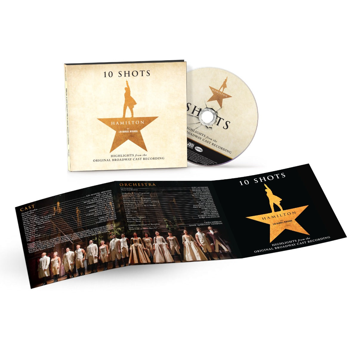 Hamilton: 10 Shots (Highlights From The Original Broadway Cast Recording) Music CD