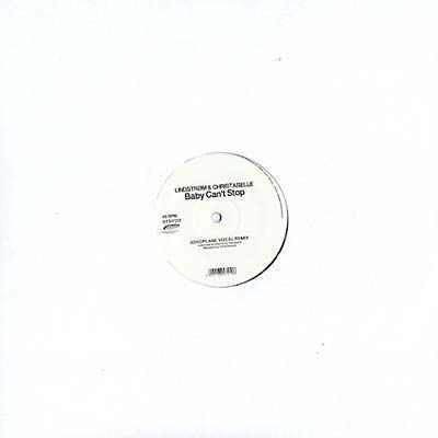 LINDSTROM & CHRISTABELLE - Baby Can't Stop Vinyl Record