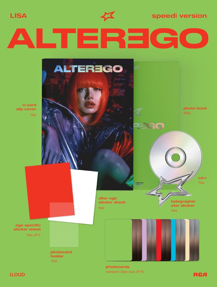 Alter Ego Photobook: Speedi Version {Explicit Content] (Indie Exclusive, Sticker, Photo / Photo Card) Music CD